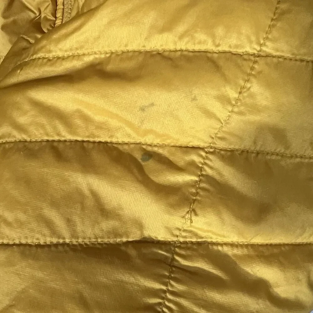 Mountain Hardwear Thermal Q Elite Yellow Lightweight Puffer Jacket Men's Large - Picture 3 of 6